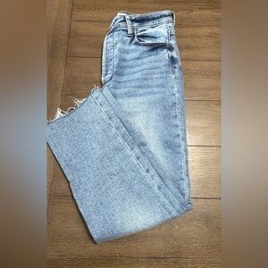 Evereve The Ever Straight button fly Denim Jeans size 29